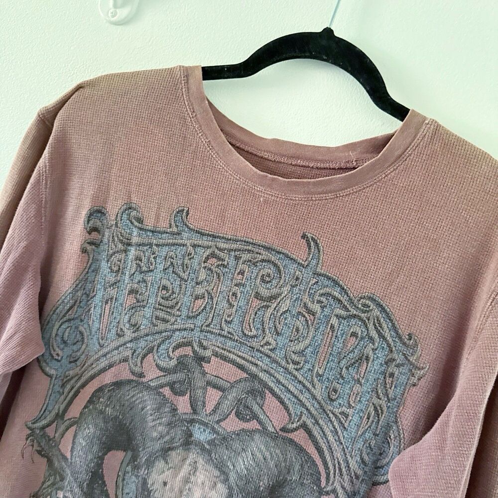 Affliction Strike Deadly A16860 Long Sleeve Graphic Fashion Thermal for Men Lrg - Picture 16 of 16